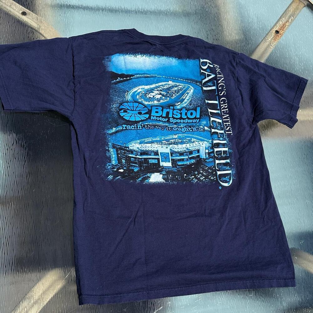 Vintage navy blue 1998 nascar shirt